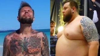 Lżejszy o 170 KILOGRAMÓW Big Boy z "Gogglebox" pozuje bez koszulki. "Forma olimpijska już 8 lat się pięknie prezentuje" (FOTO)