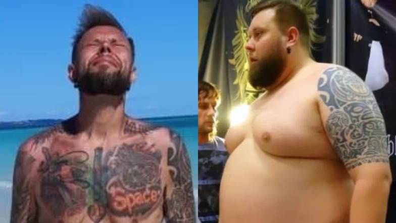 Lżejszy o 170 KILOGRAMÓW Big Boy z "Gogglebox" pozuje bez koszulki. "Forma olimpijska już 8 lat się pięknie prezentuje" (FOTO)