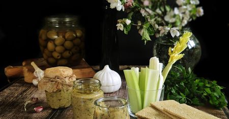 Pasta z pieczonego bakłażana