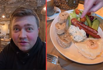 "Wracajcie do domu". Brytyjczyk zjadł polskie śniadanie