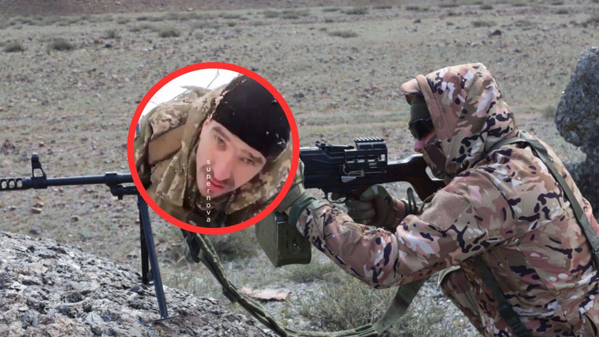 Rosjanie zabijają ukraińskiego żołnierza