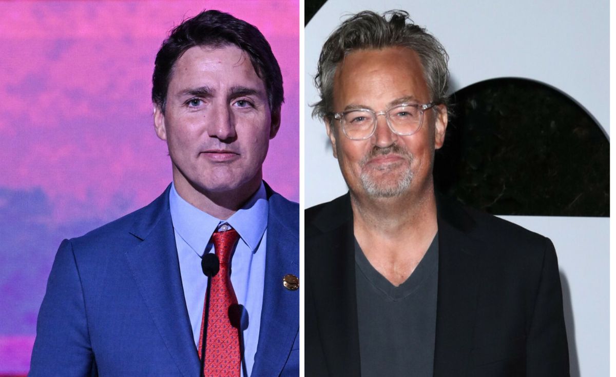 Justin Trudeau i Matthew Perry