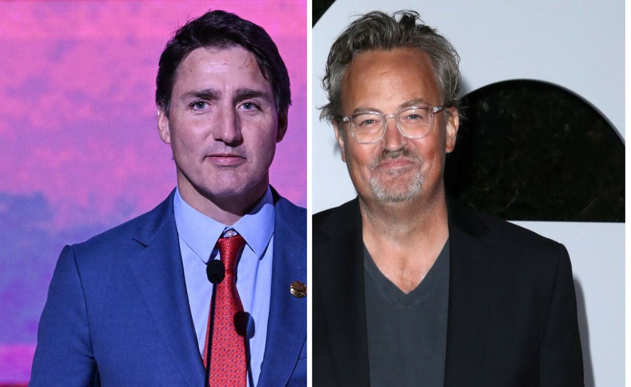 Justin Trudeau i Matthew Perry