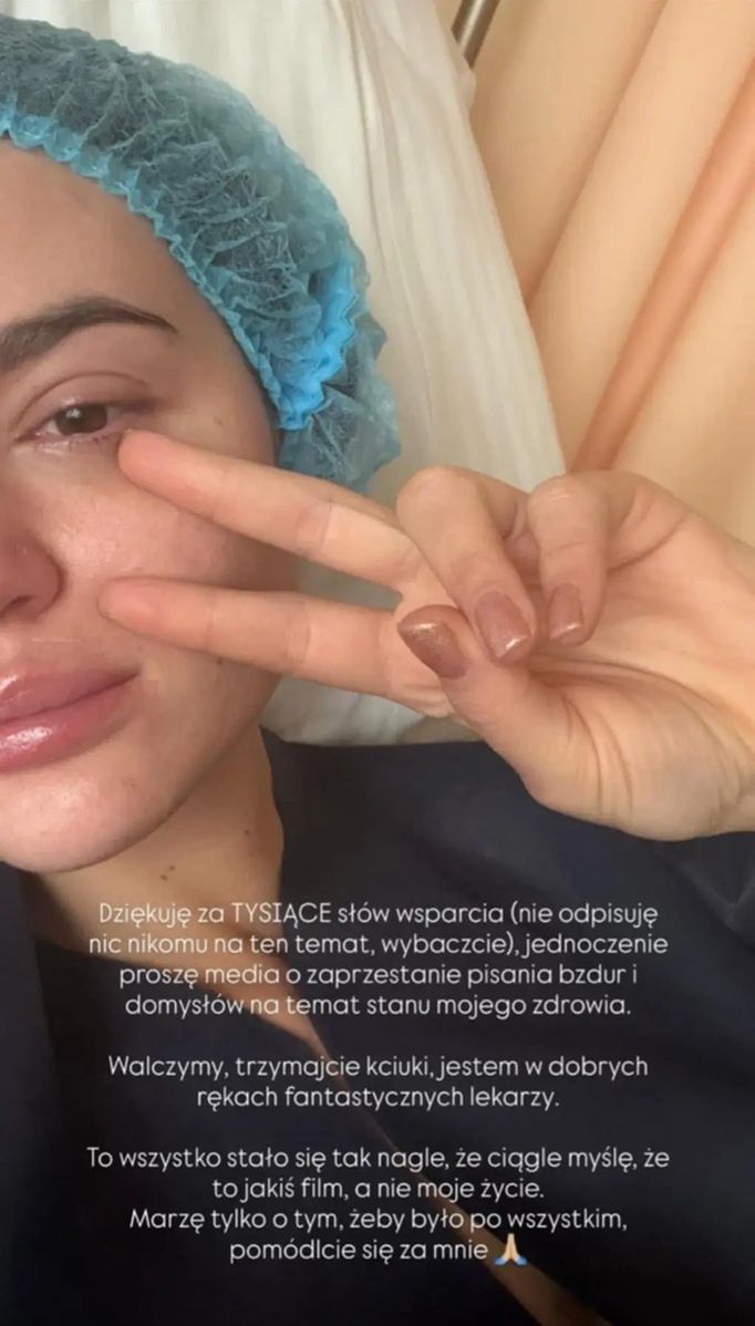 Honorata Skarbek wyszła ze szpitala 