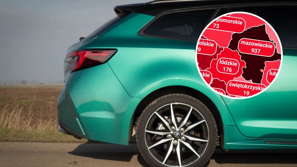 Toyota to najczęściej kradzione auto w Polsce