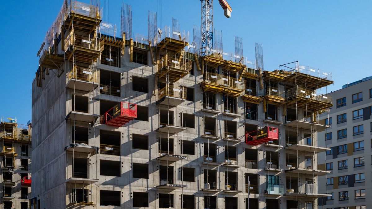 Stock ArZiFot. Arkadiusz Ziolek/East News.n/z Budowa nowego budynku mieszkalnego.ARKADIUSZ ZIOLEK