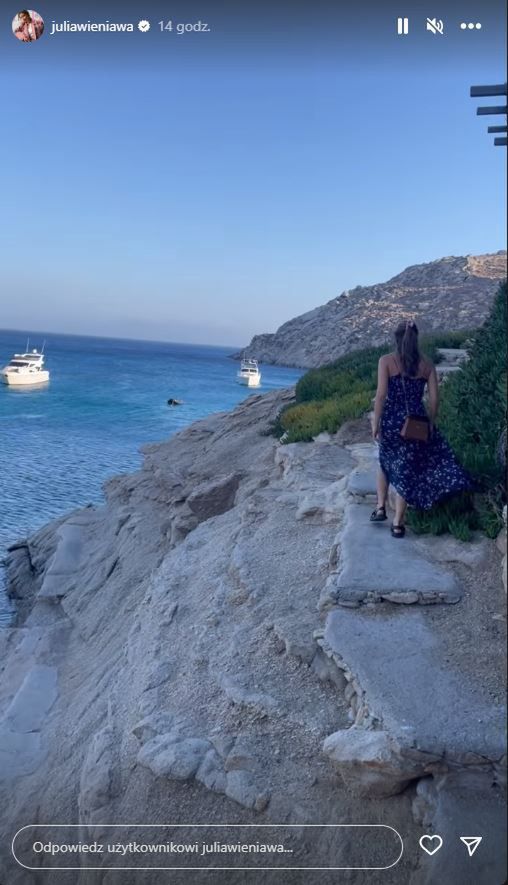 Greckie wakacje Julii Wieniawy i Nikodema Rozbickiego