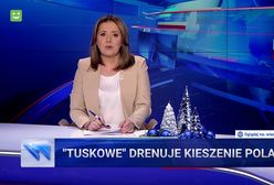 Zagadkowe "tuskowe" w "Wiadomościach"