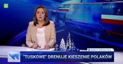 Zagadkowe "tuskowe" w "Wiadomościach"
