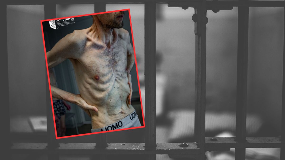 Spędził dwa lata w rosyjskiej niewoli. Tak teraz wygląda jego ciało