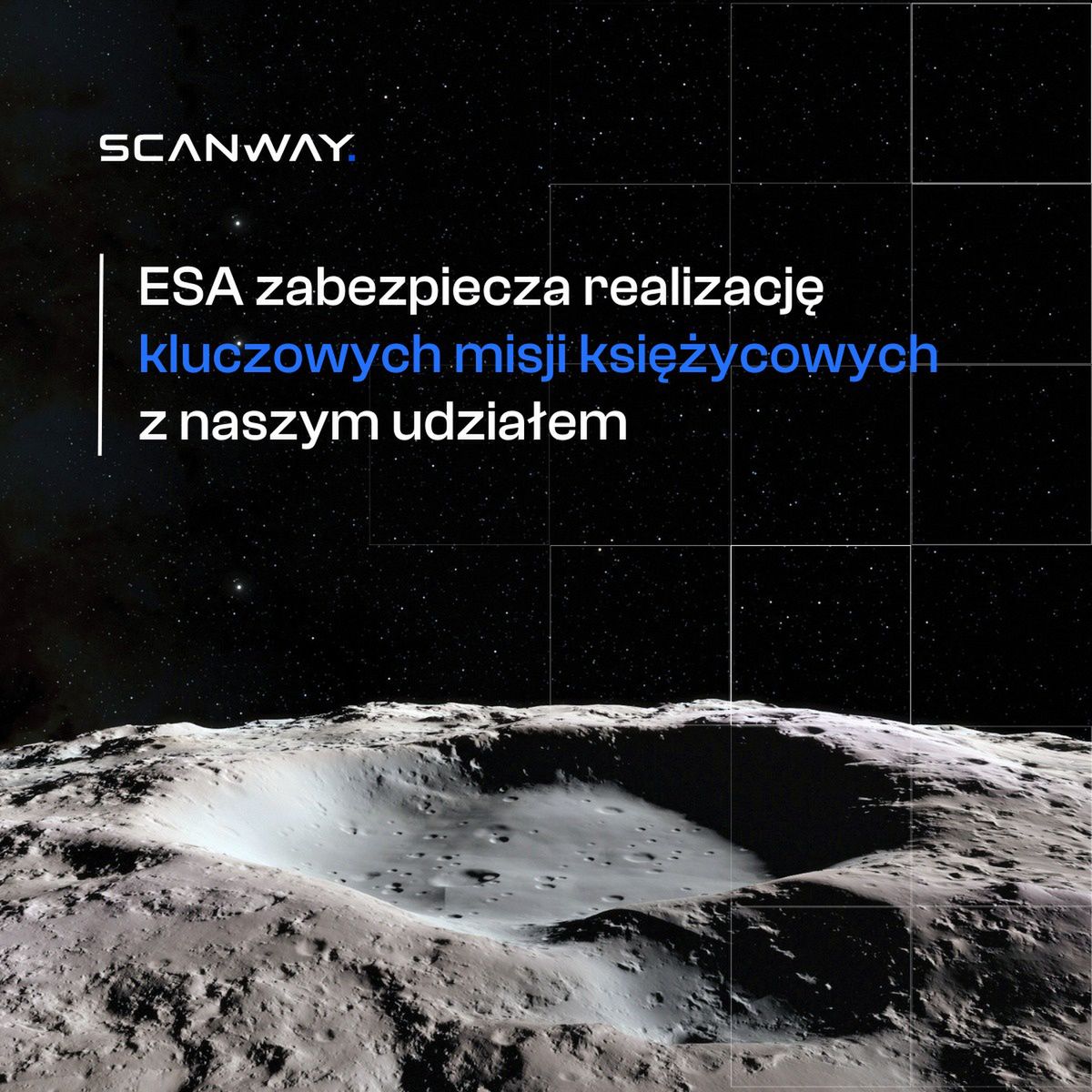 Polacy w międzynarodowym projekcie mapowania powierzchni Księżyc