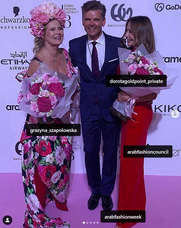 Grażyna Szapołowska została modelką w Dubaju