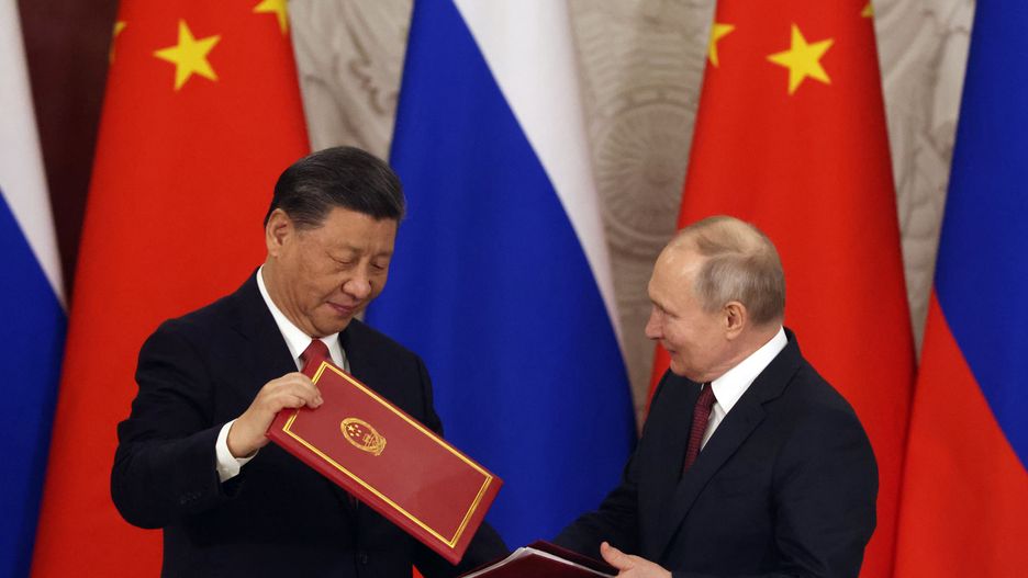 Xi Jinping i Władimir Putin