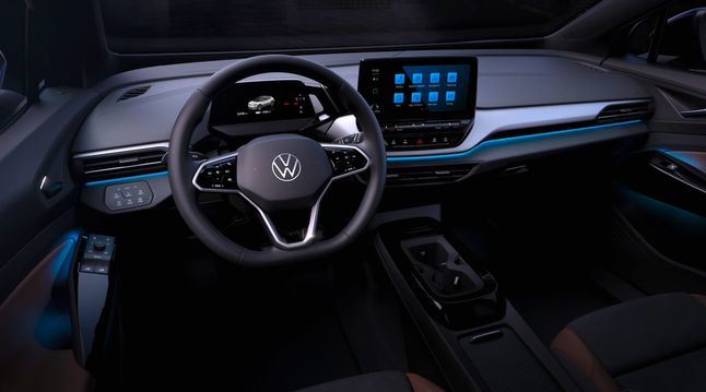 Wnętrze Volkswagena ID.4