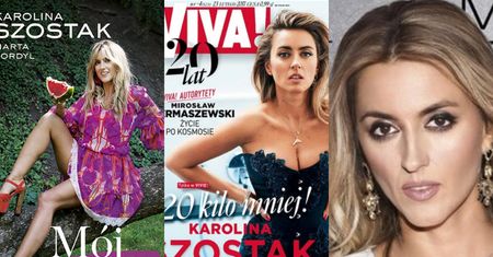 Diety, tarczyca, lifting i bezskuteczne szukanie miłości. Trudne życie Karoliny Szostak na 13 okładkach (ZDJĘCIA)