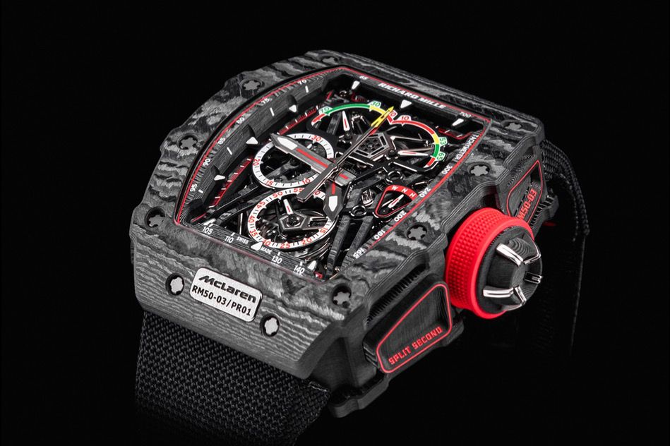 RM 50-03 McLaren F1: najlżejszy chronograf na świecie wyceniony na milion dolarów