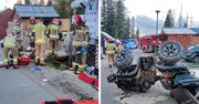 Zakopane. 18-latek wjechał quadem w stragan. Są ranni