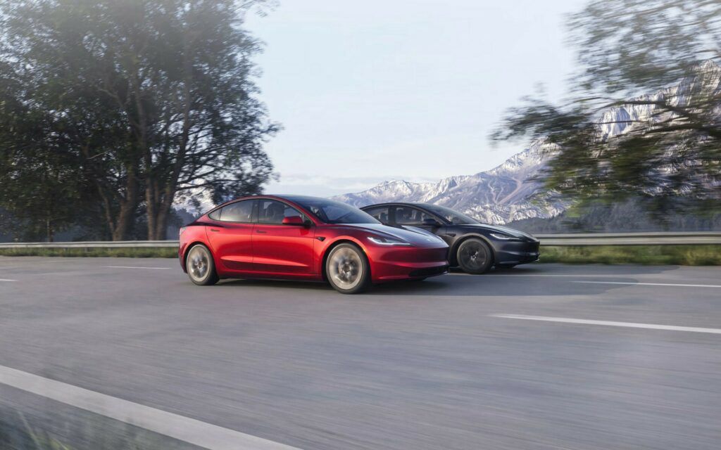 Tesla Model 3 po liftingu
