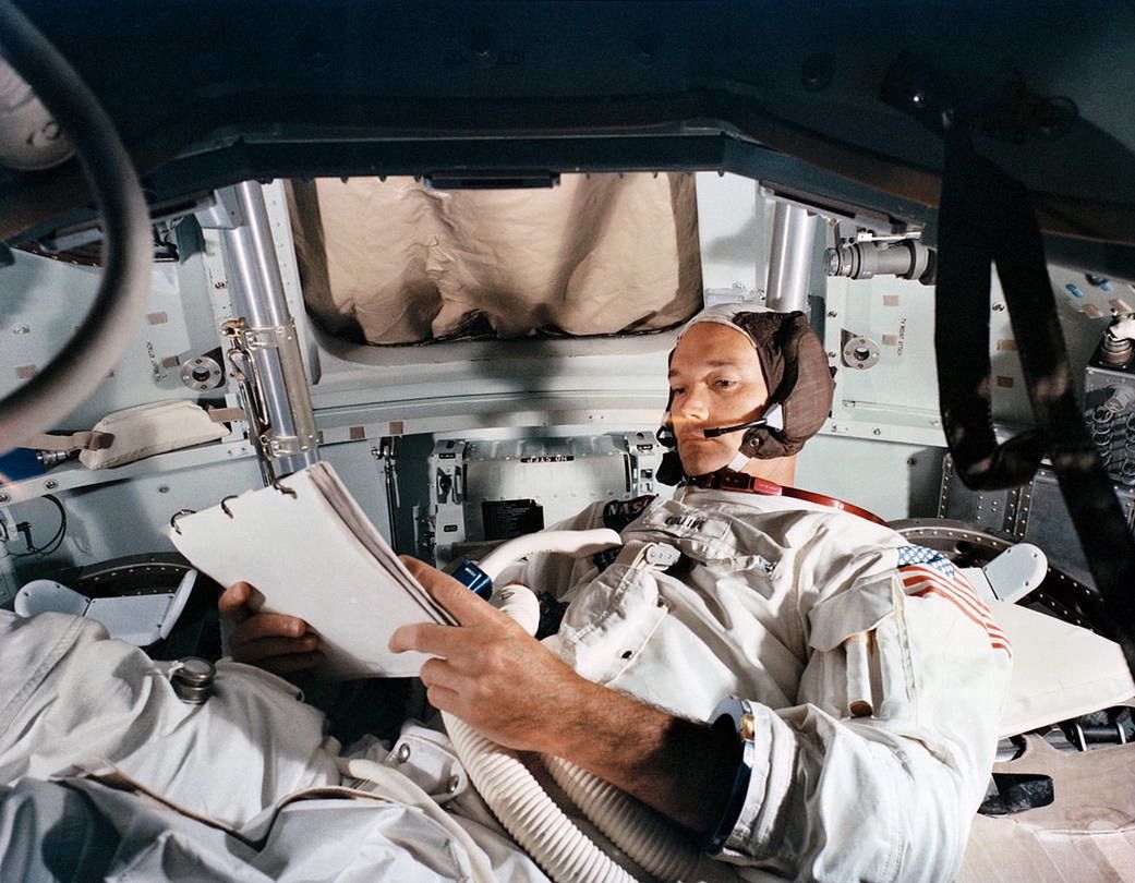 Nie żyje Michael Collins. "Zapomniany astronauta" z Apollo 11 poleciał na Księżyc
