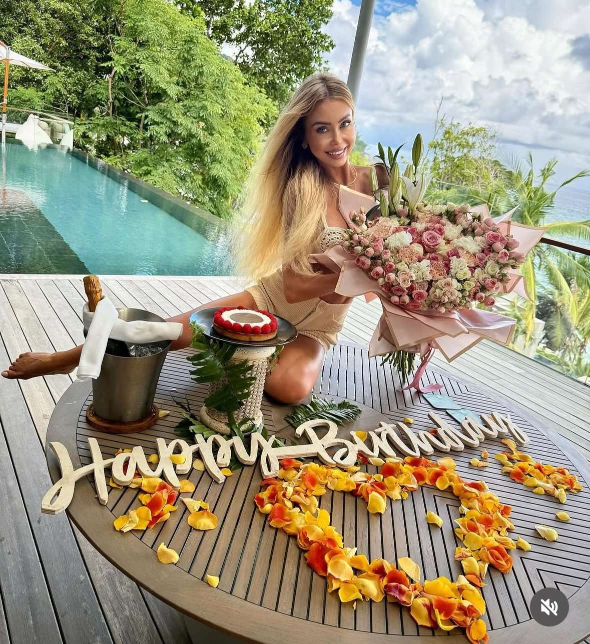 Julia Dybowska świętuje 34. urodziny w Dubaju z ukochanym