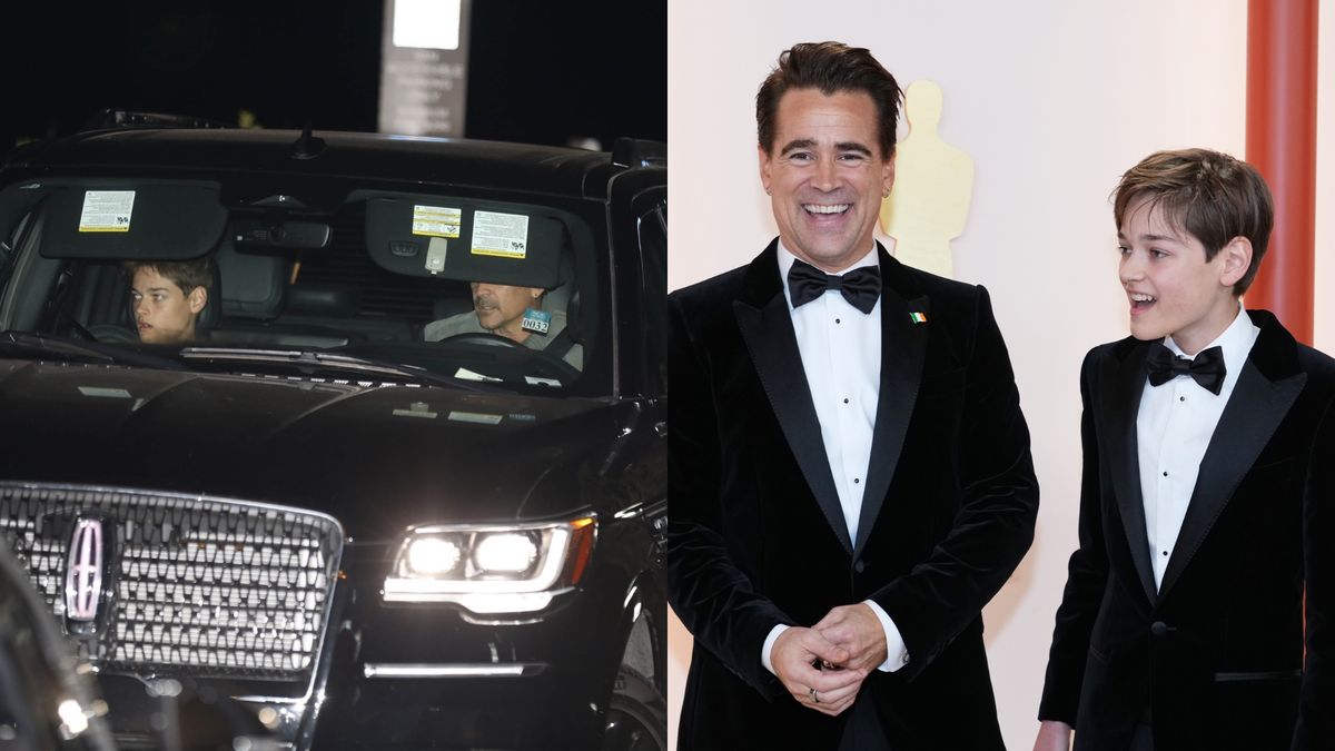 Colin Farrell zabrał syna na lunch do ulubionej knajpy gwiazd