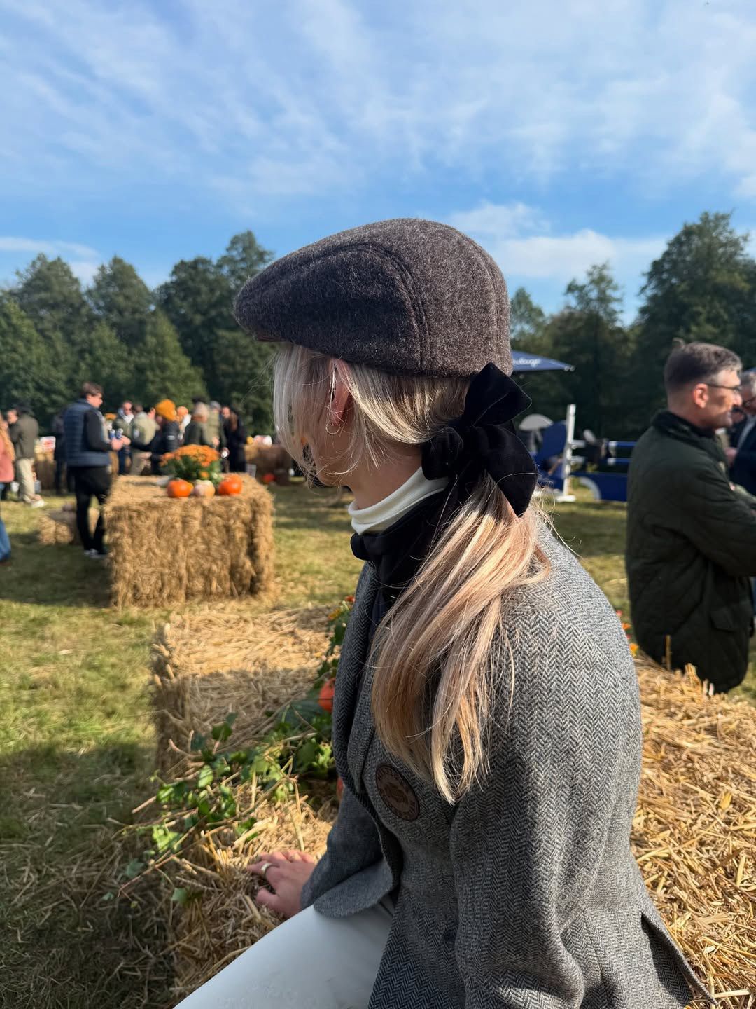 Agnieszka Woźniak-Starak na Hubertusie w Gałkowie