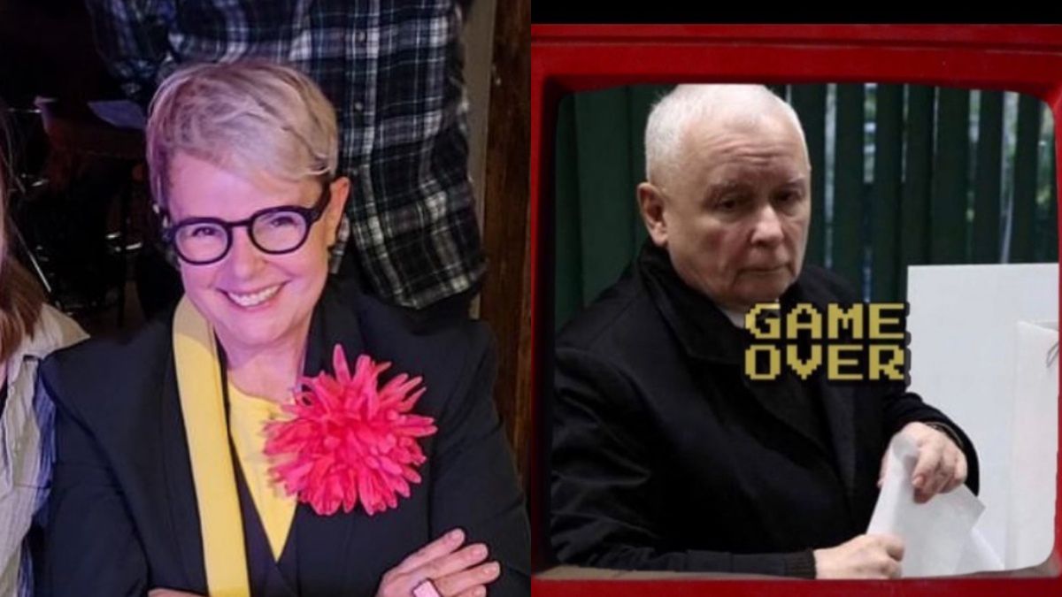 Karolina Korwin-Piotrowska nie ukrywała satysfakcji z pierwszych opublikowanych wyników głosowania