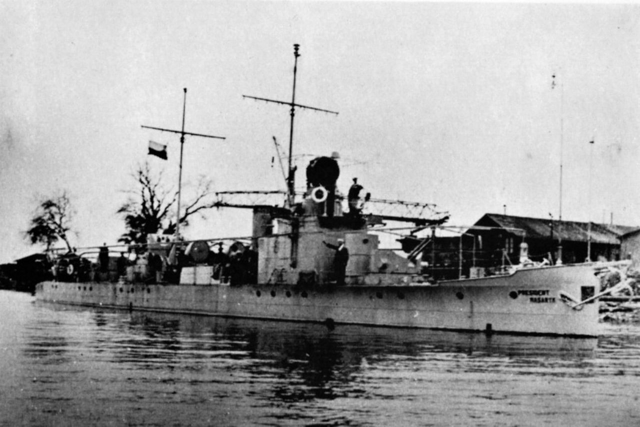 "President Masaryk" - najpotężniejszy okręt czechosłowackiej marynarki wojennej