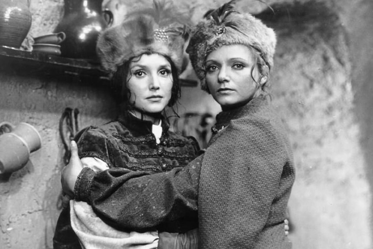 Elżbieta Starostecka i Anna Seniuk "Czarne chmury", 1973 r.
