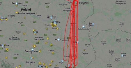 Amerykański dron zwiadowczy RQ-4 Global Hawk od wczoraj krąży nad naszym regionem
