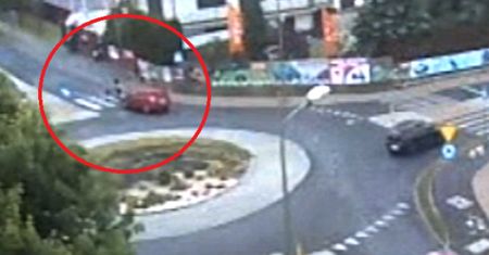 Była godzina 7:10. Kierowca z nagrania poszukiwany przez policję