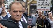 Tusk do reportera TVP pytającego o trumny z ofiarami smoleńskimi: "Nie będę odpowiadał, bo w Polsce NIE MA TELEWIZJI PUBLICZNEJ!"