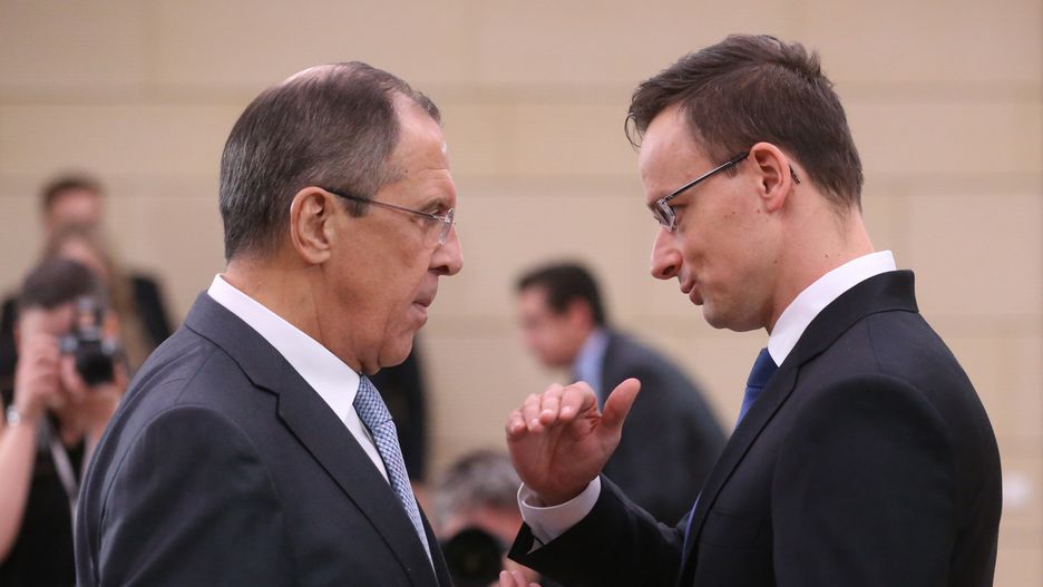 Siergiej Ławrow i Peter Szijjarto