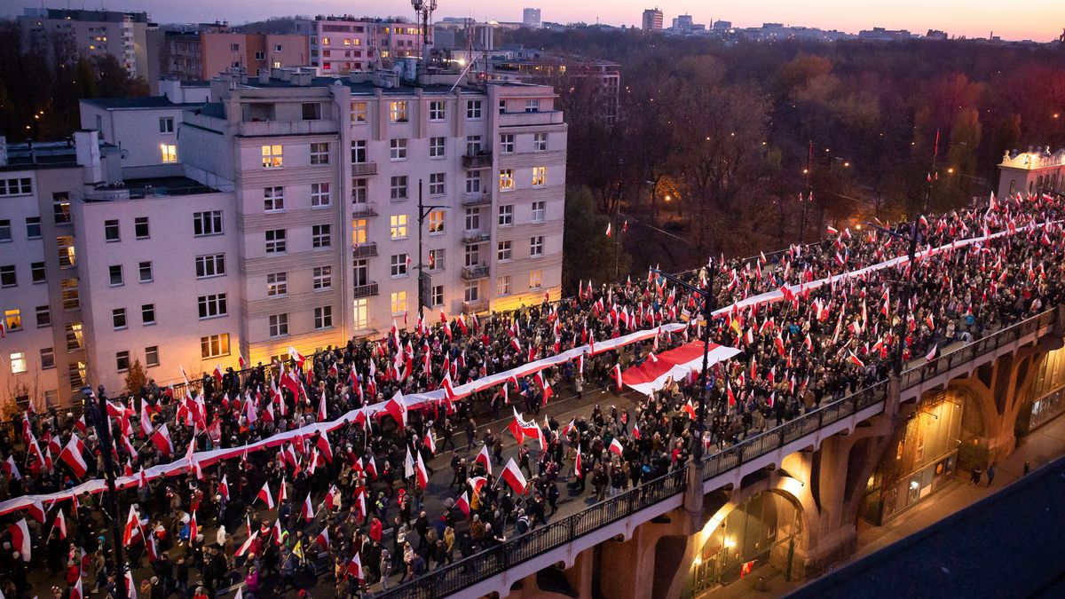 Marsz Niepodległości 11 listopada
