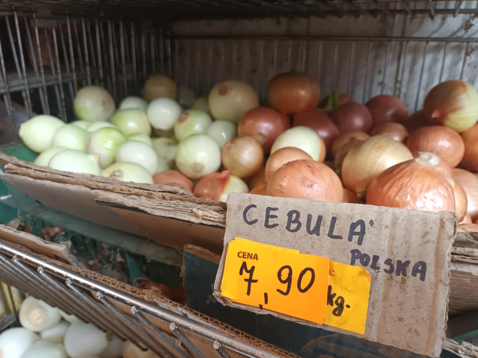 Ceny warzyw we wrocławskich warzywniakach
