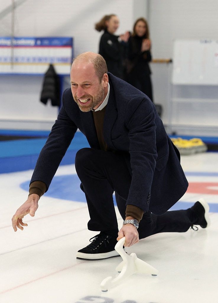William i Kate zagrali w curling