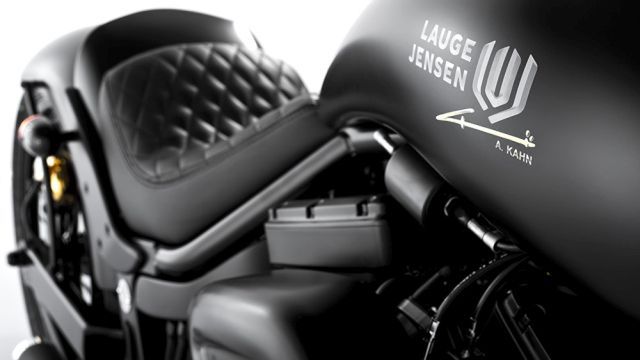 Luksusowy motocykl Lauge Jensen i Kahn Design