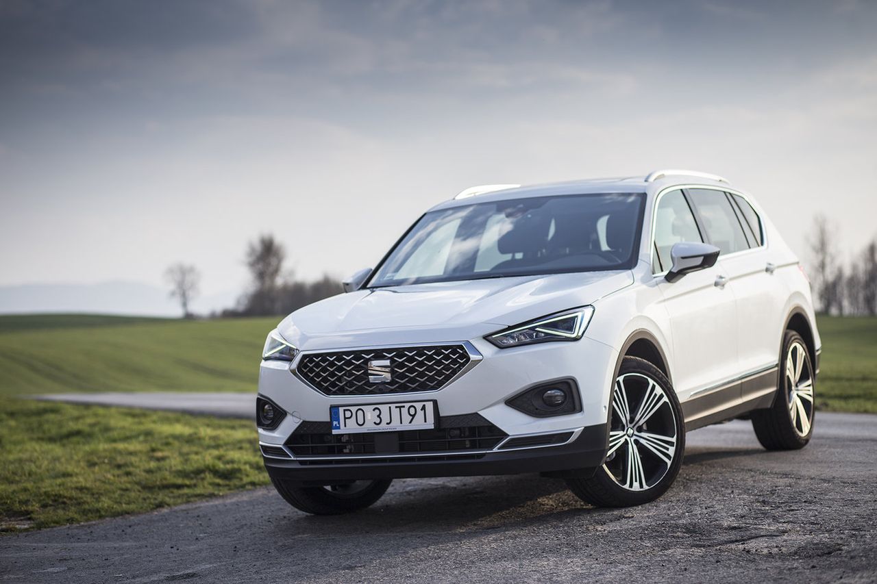 Seat Tarraco w końcu z mocną benzyną. 2-litrowe TSI zapewnia prawie sportowe osiągi