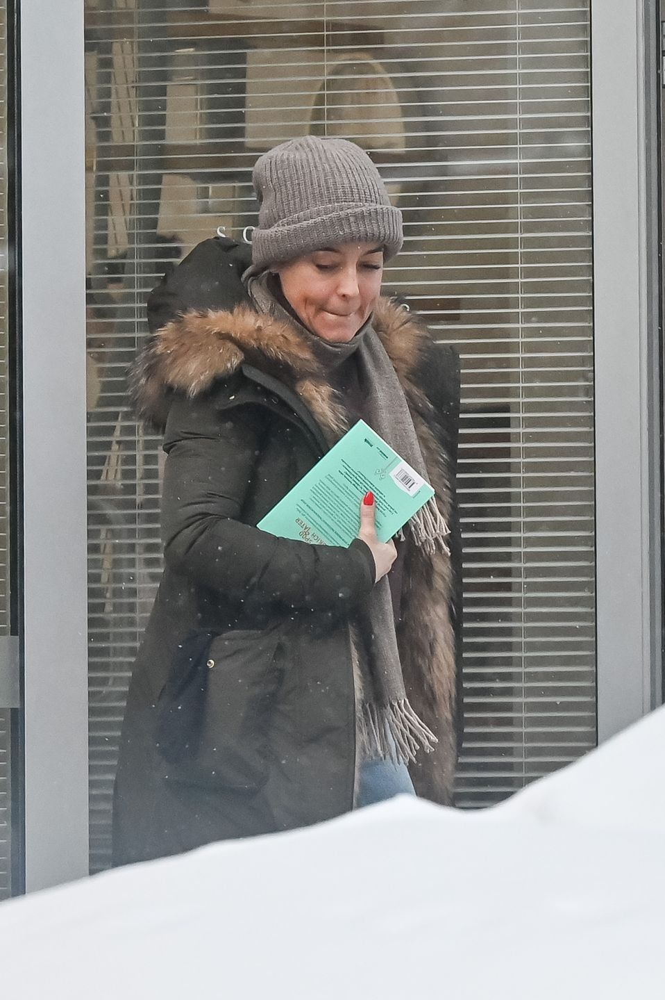 Anna Mucha "przyłapana" na mieście