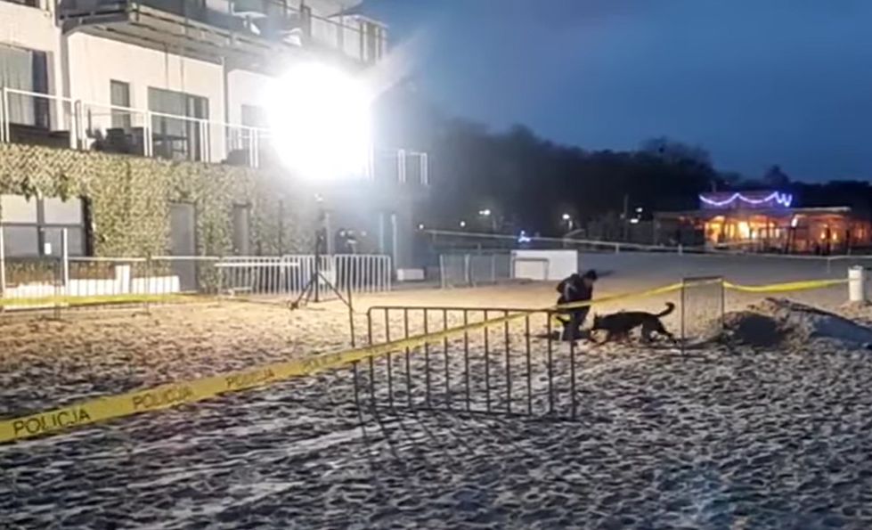 Działania policji na terenie dawnej Zatoki Sztuki