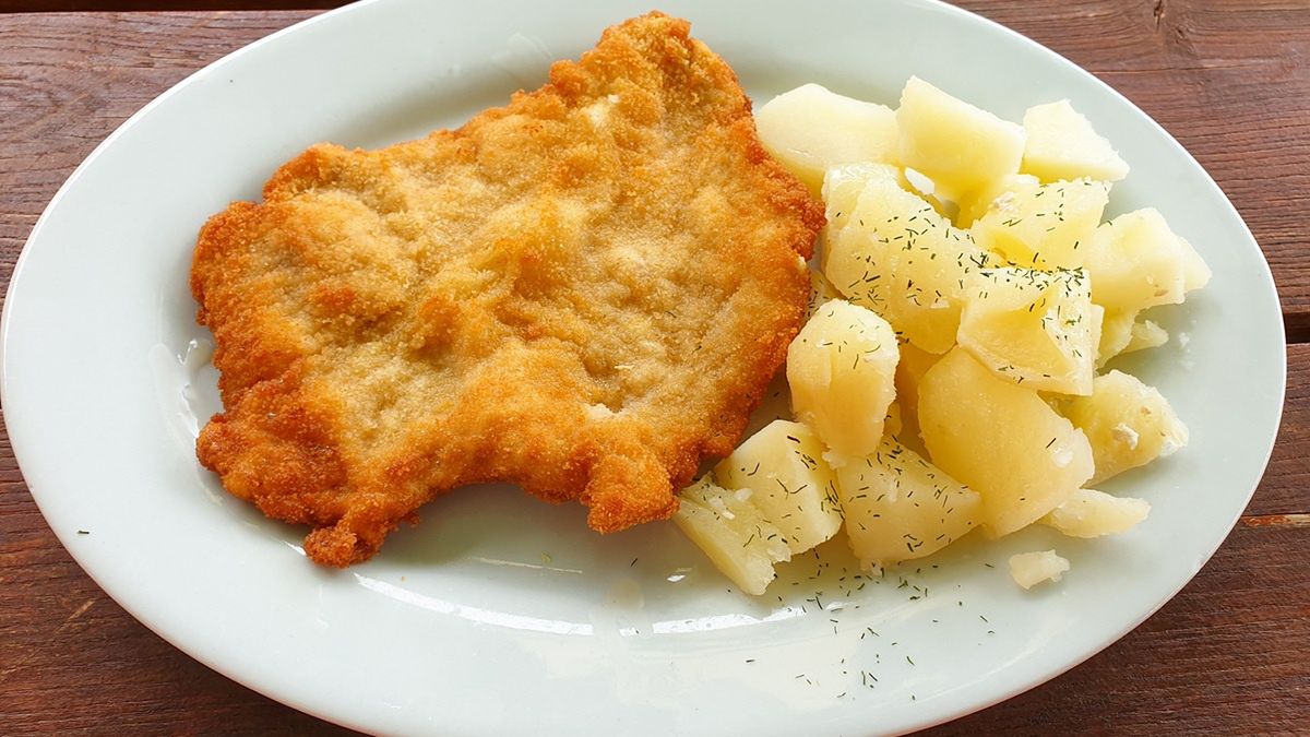 Chrupiące schabowe z mąką ziemniaczaną