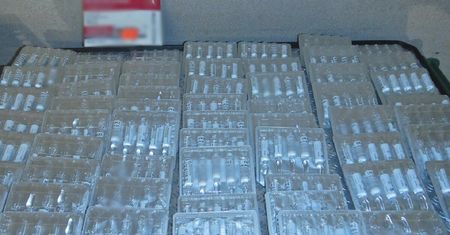 Apteka w bagażach udaremniona na przejściu granicznym w Terespolu