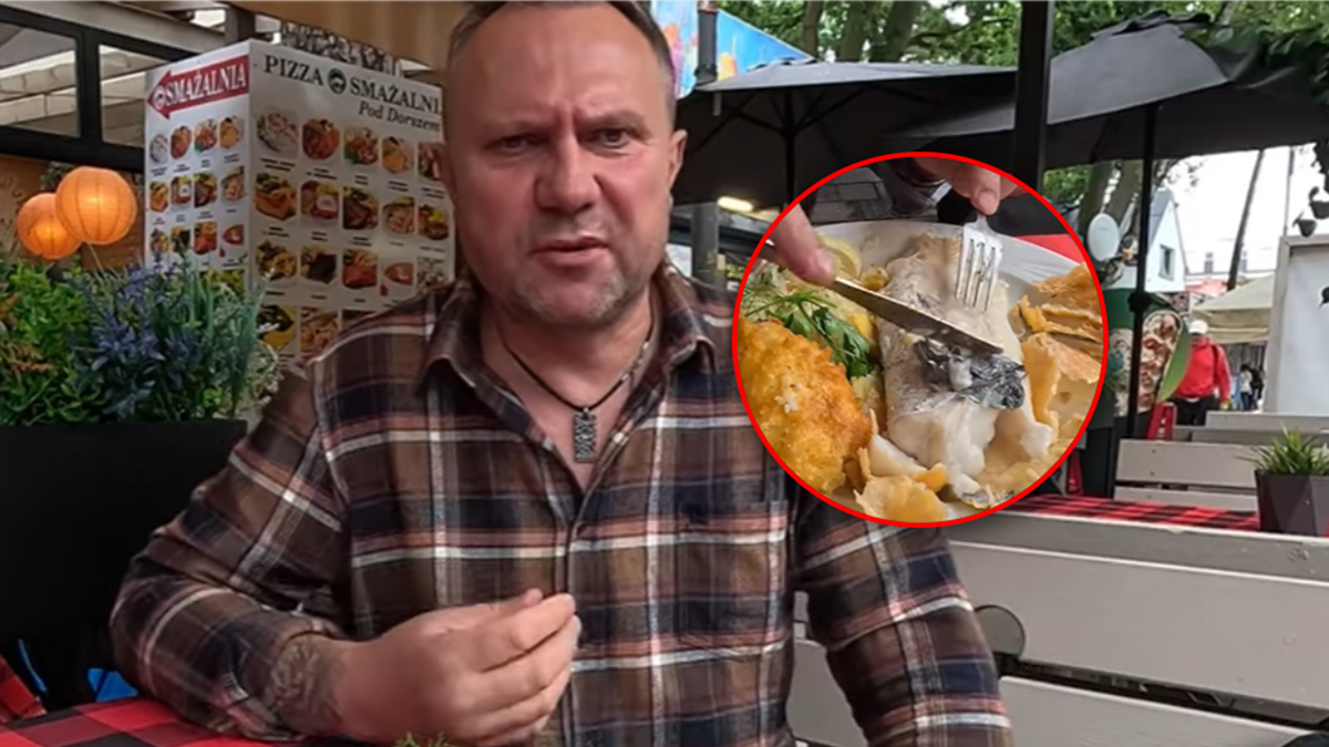 Tomasz Strzelczyk dostał morszczuka zamiast dorsza.