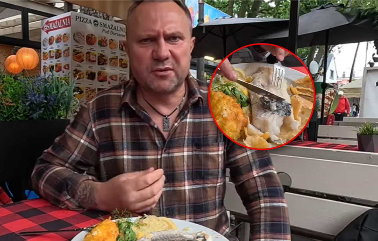 Tomasz Strzelczyk dostał morszczuka zamiast dorsza.