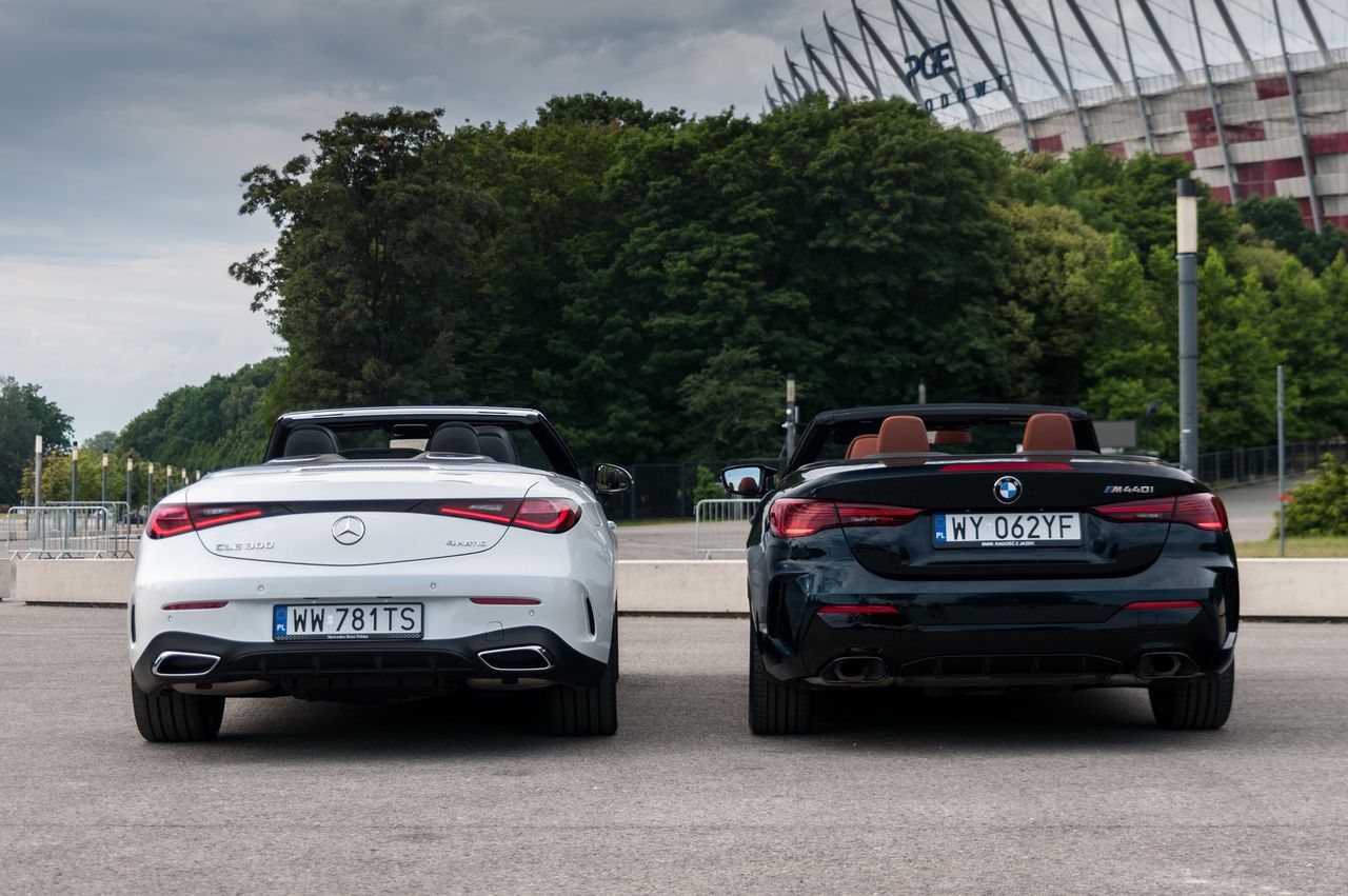 BMW Serii 4 Convertible vs. Mercedes-Benz CLE Cabriolet