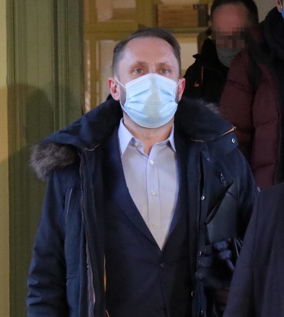Kamil Durczok na rozprawie sądowej