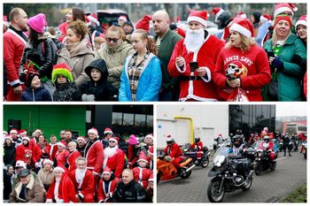 Bydgoszcz: Motomikołaje po raz 10. pomogli dzieciakom ze szpitali