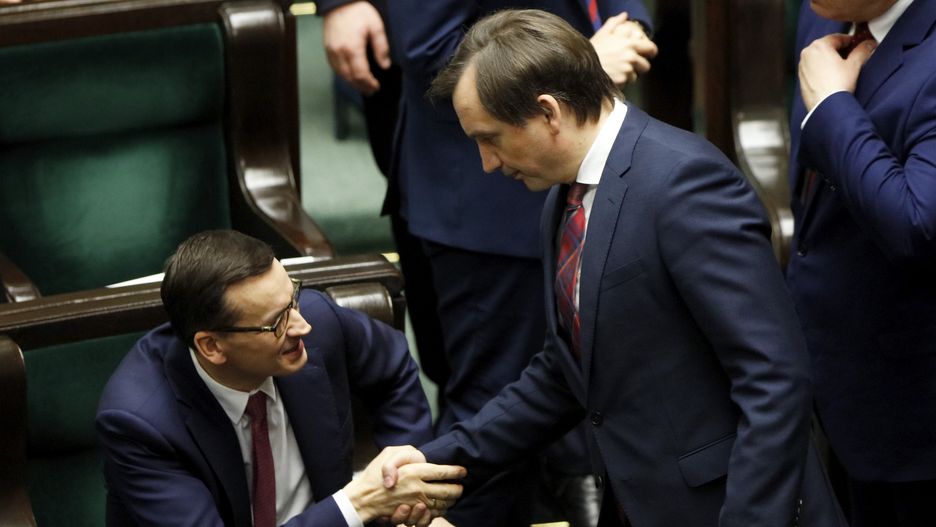 Mateusz Morawiecki i Zbigniew Ziobro