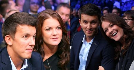 Radwańska z chłopakiem na walce Adamek-Szpilka! (ZDJĘCIA)