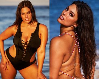 Ashley Graham kusi zapiaszczoną pupą